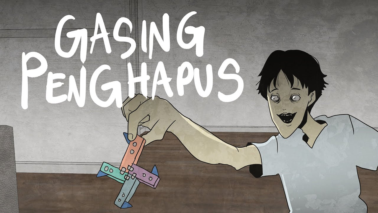 Gasing Penghapus - Gloomy Sunday Club Animasi Horor Kartun Hantu