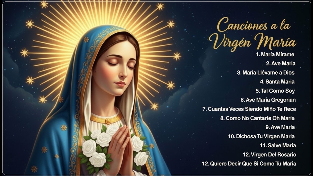 Cantos A La Virgen María | La Canción Mariana Más Hermosa Del Mundo 2026🌹