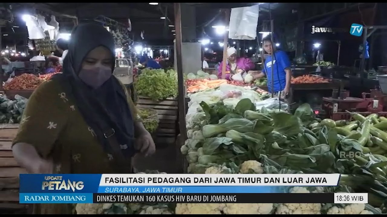 Fasilitasi Pedagang Dari JawaTimur dan Luar Jawa, Pasar Induk Sidotopo Menjadi Sarana Tekan Inflasi