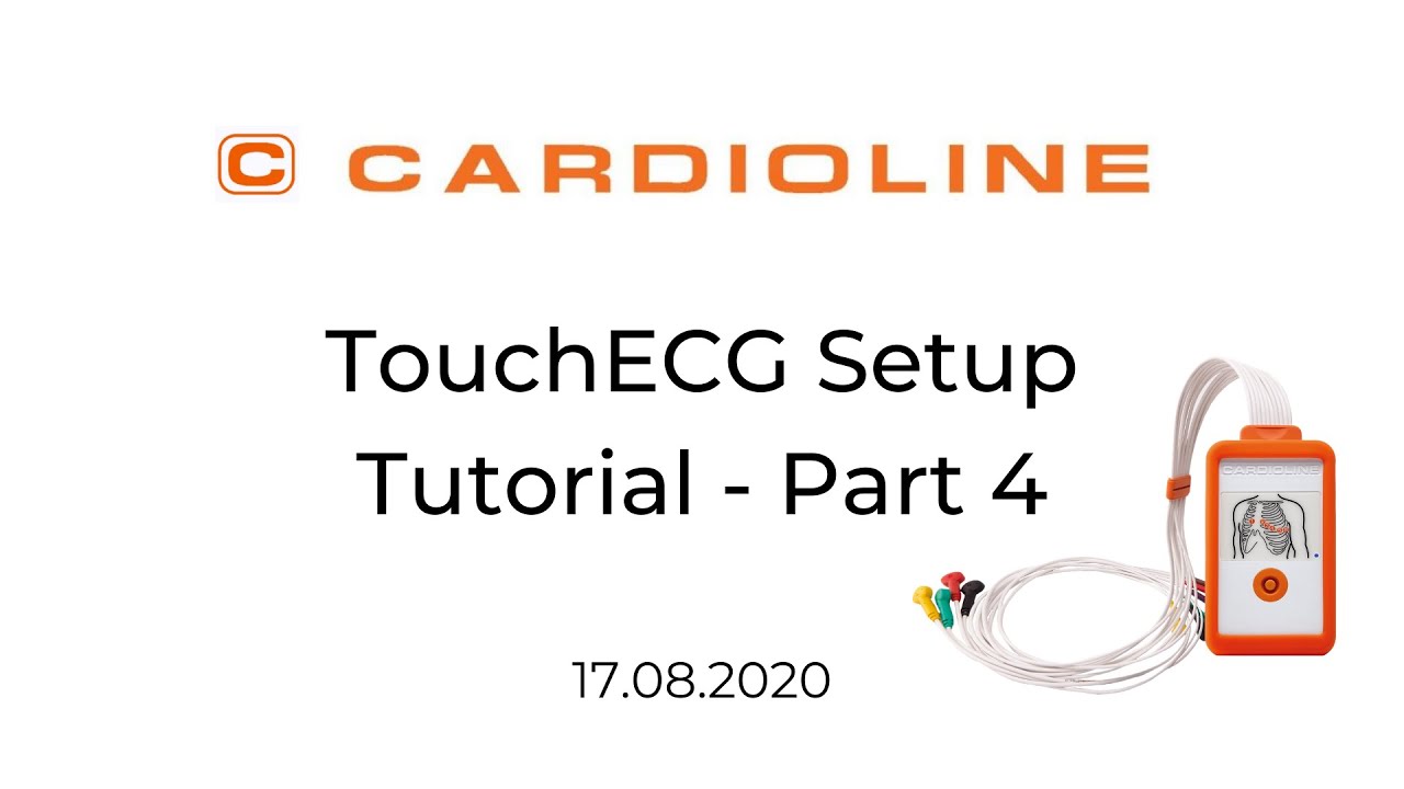 Cardioline TouchECG Demo Part 4