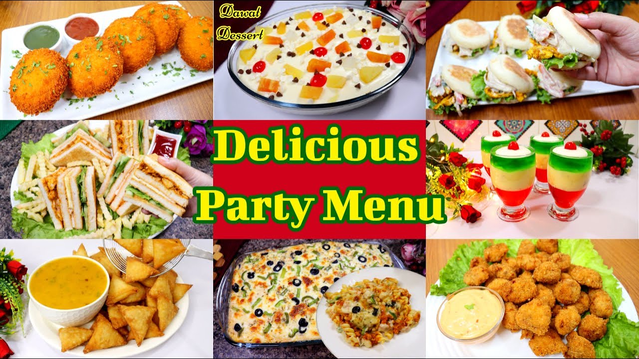 Delicious Party Menu Recipes ❗ All Time Favorite Party Snacks Recipes By Tasty Food With Maria