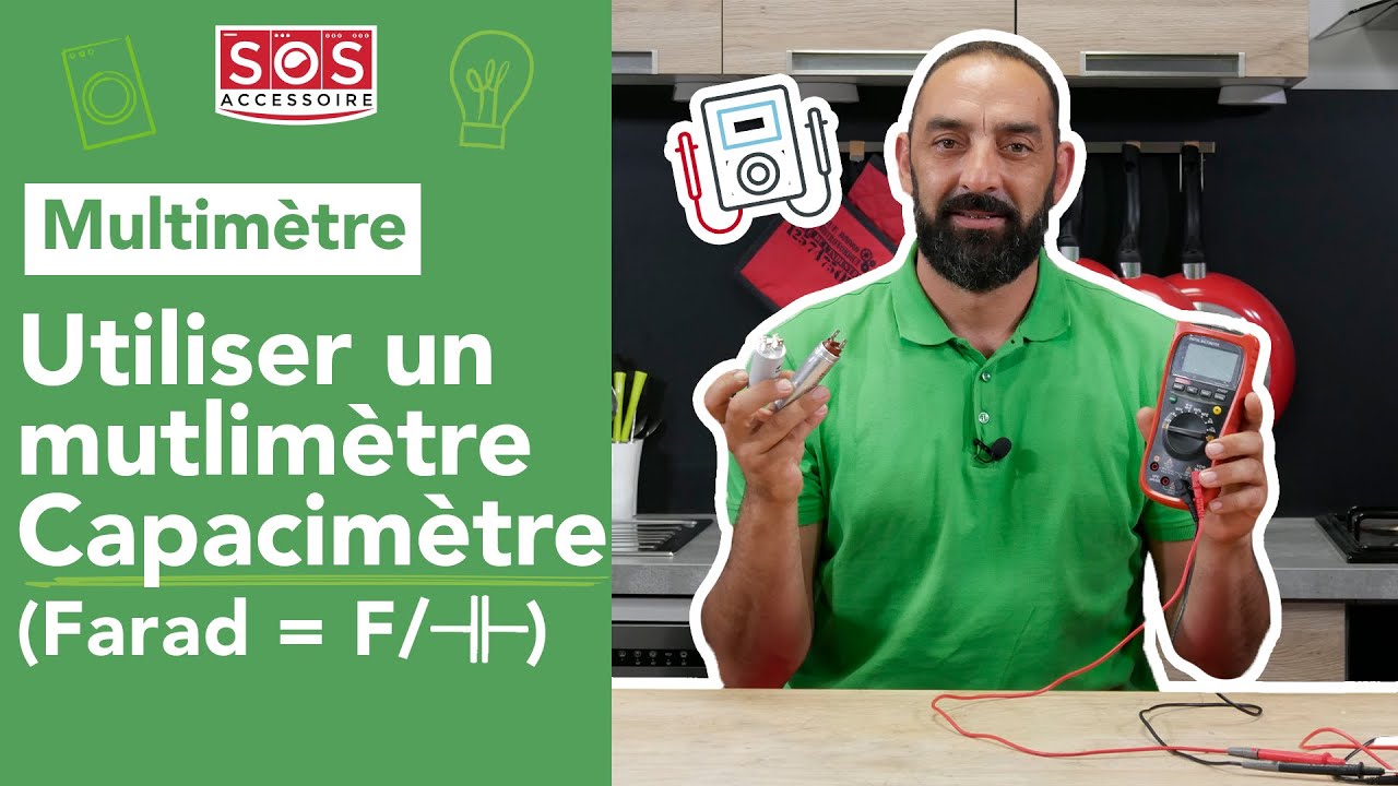 🔎 Comment utiliser un multim&egrave;tre  :  La capacit&eacute; en Farad (Capacim&egrave;tre)
