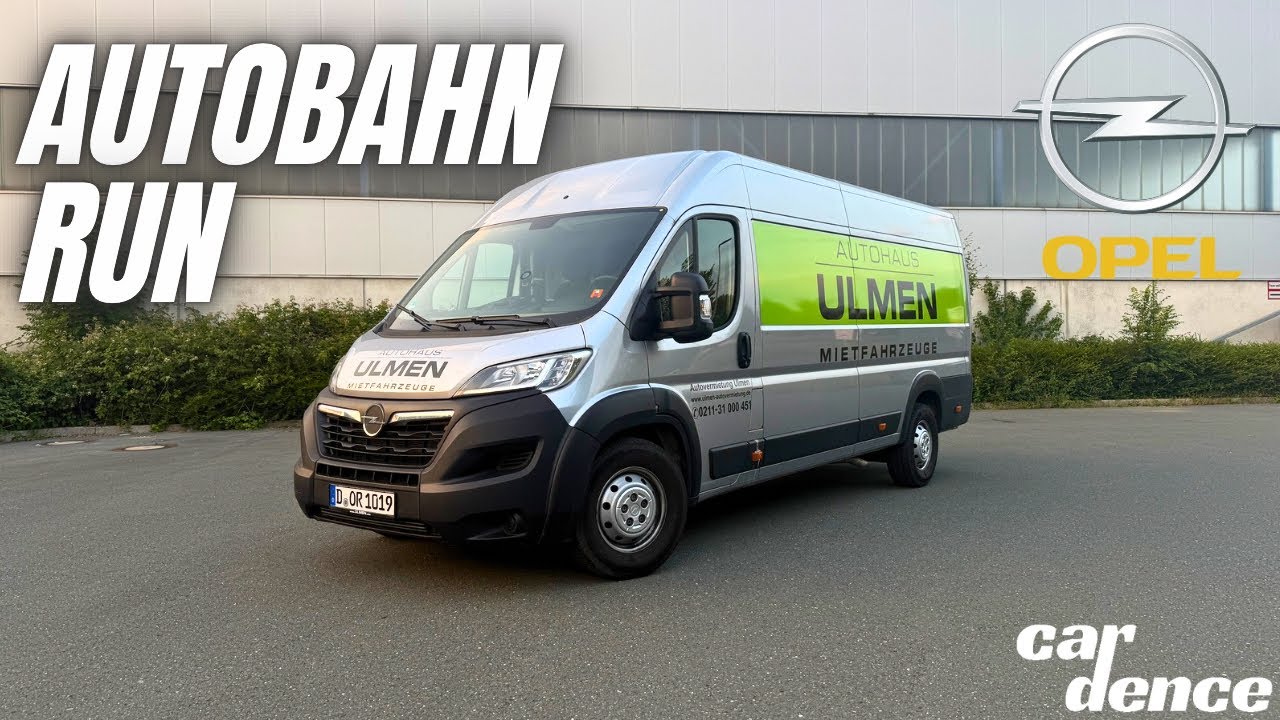 Opel Movano L3 2.2D POV - AUTOBAHN TOP SPEED & DRIVE