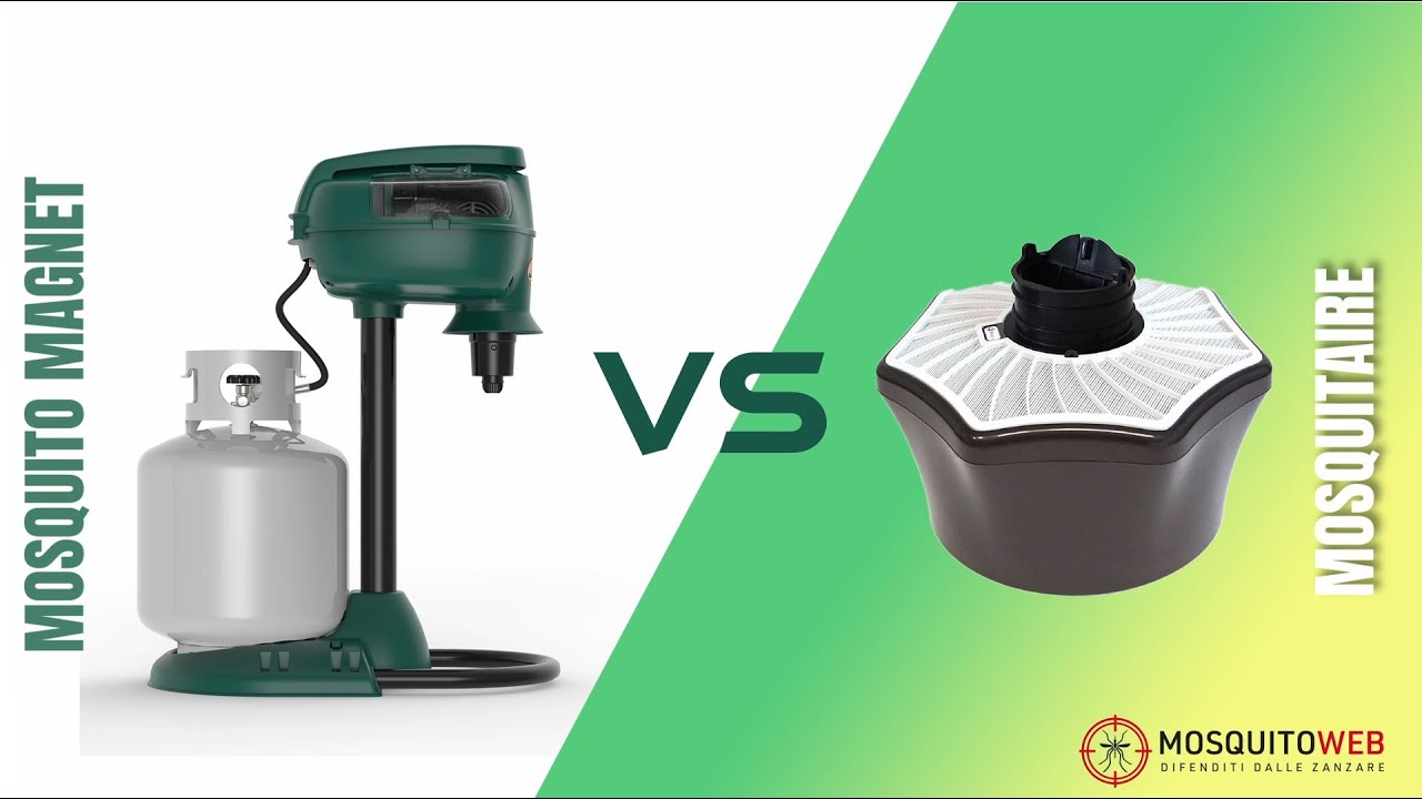 Confronto trappole per zanzare: Mosquito Magnet e Biogents Mosquitaire