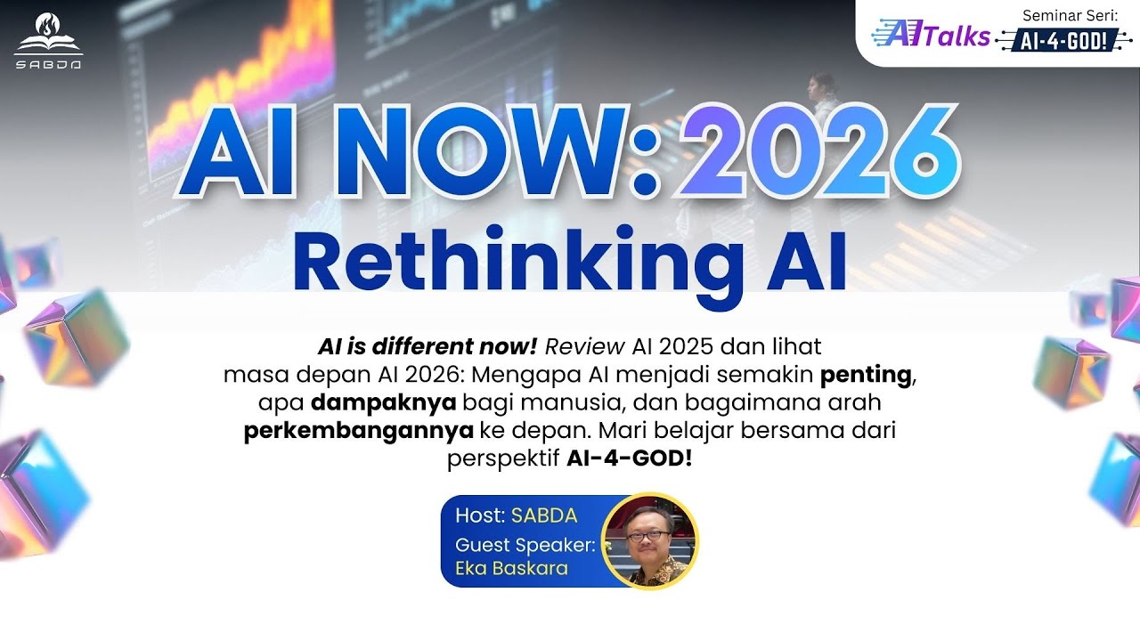 Seri AITalks: AI Now: 2026 Rethinking AI