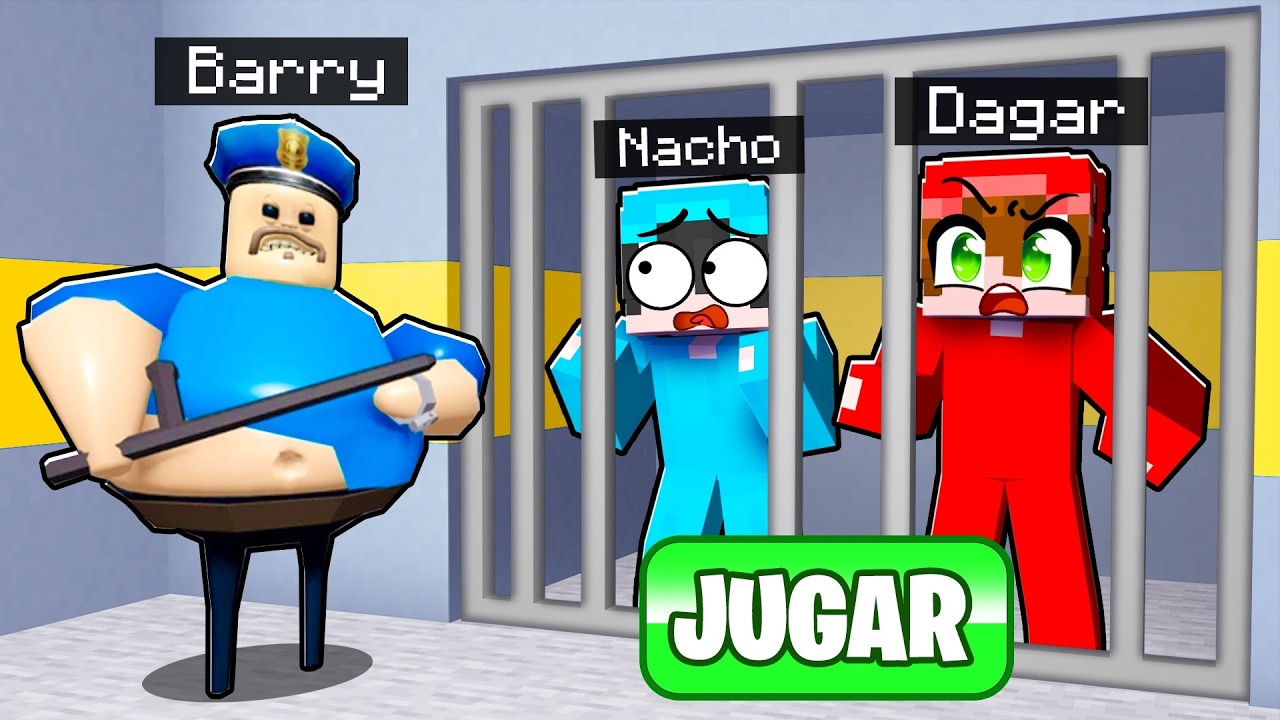 Encerrados en la PRISIÓN de BARRY en Minecraft