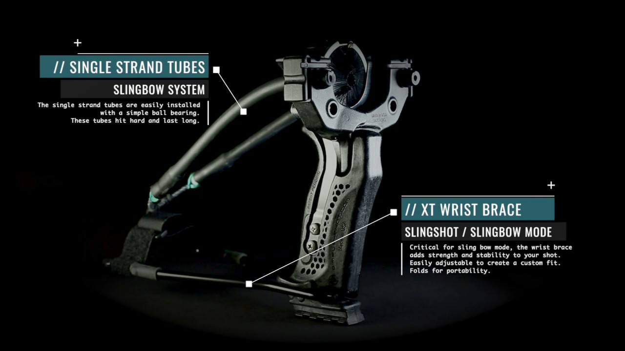 The Hammer XT™ and LT™ platform. Build your own slingshot. Build your own slingbow.
