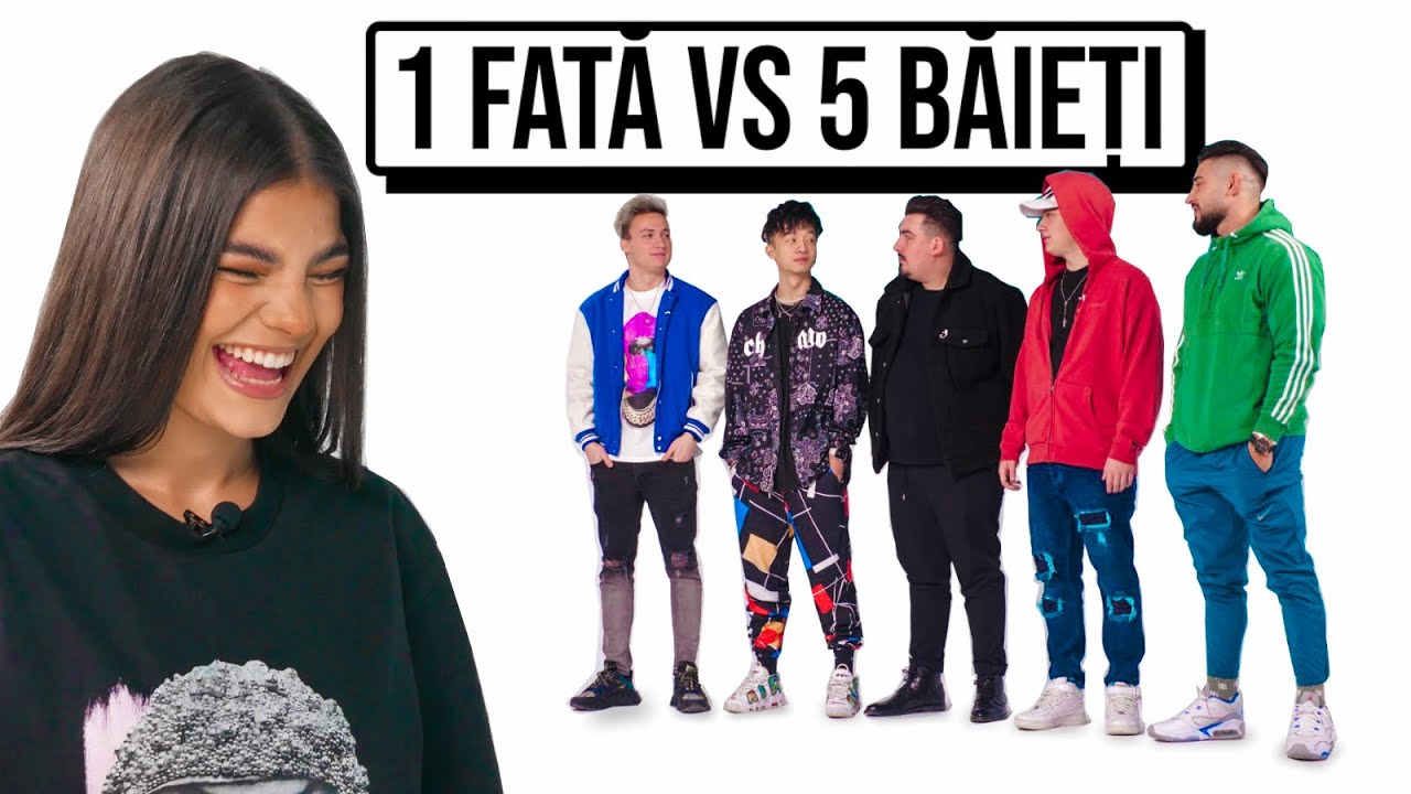 1 FATĂ VS 5 BĂIEȚI (BLIND DATE)