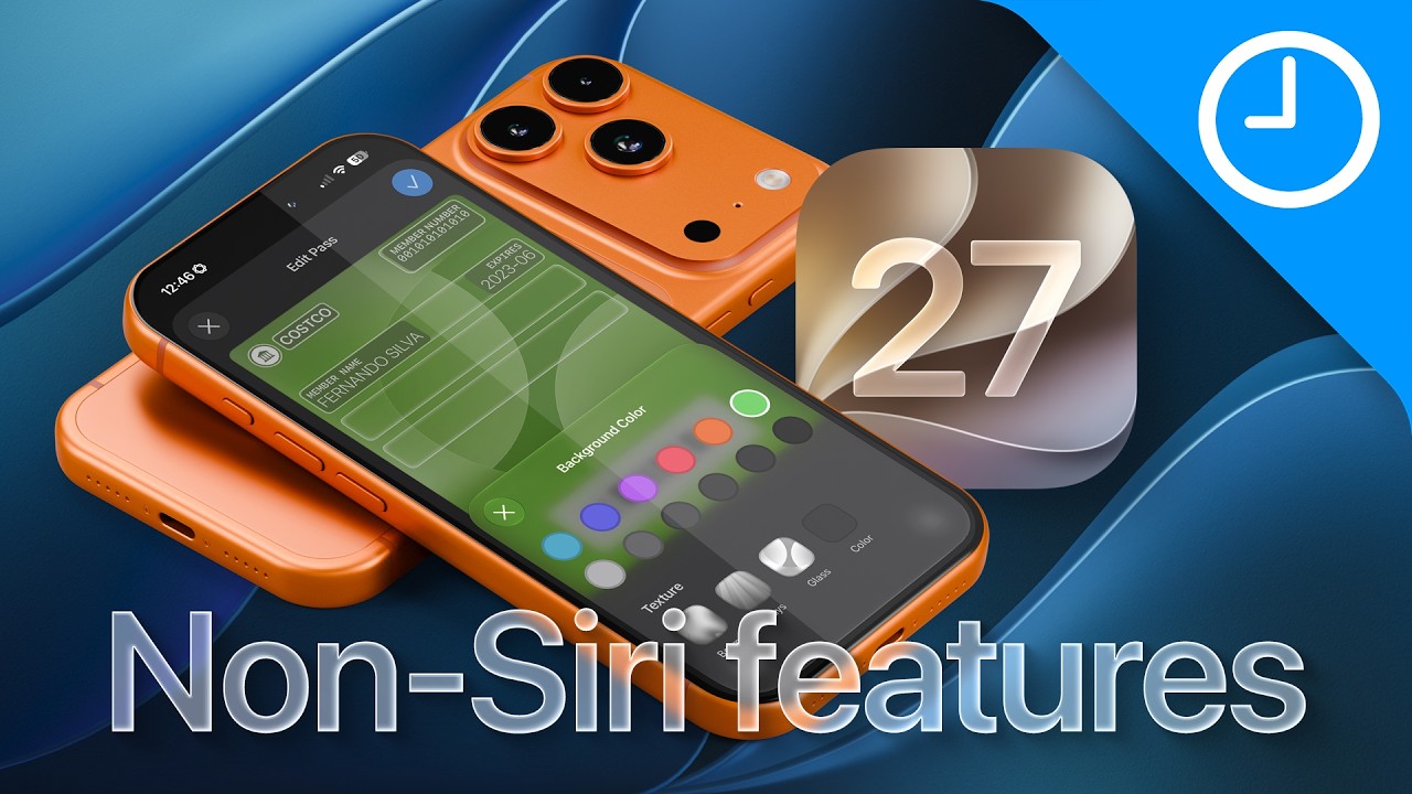 iOS 27 &mdash; обновление НАМНОГО масштабнее, чем мы думали | Все функции БЕЗ Siri!