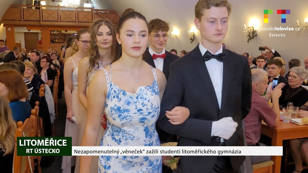 LITOMĚŘICE: Nezapomenutelný „věneček“ zažili studenti litoměřického gymnázia😍👌💃🕺🎵
