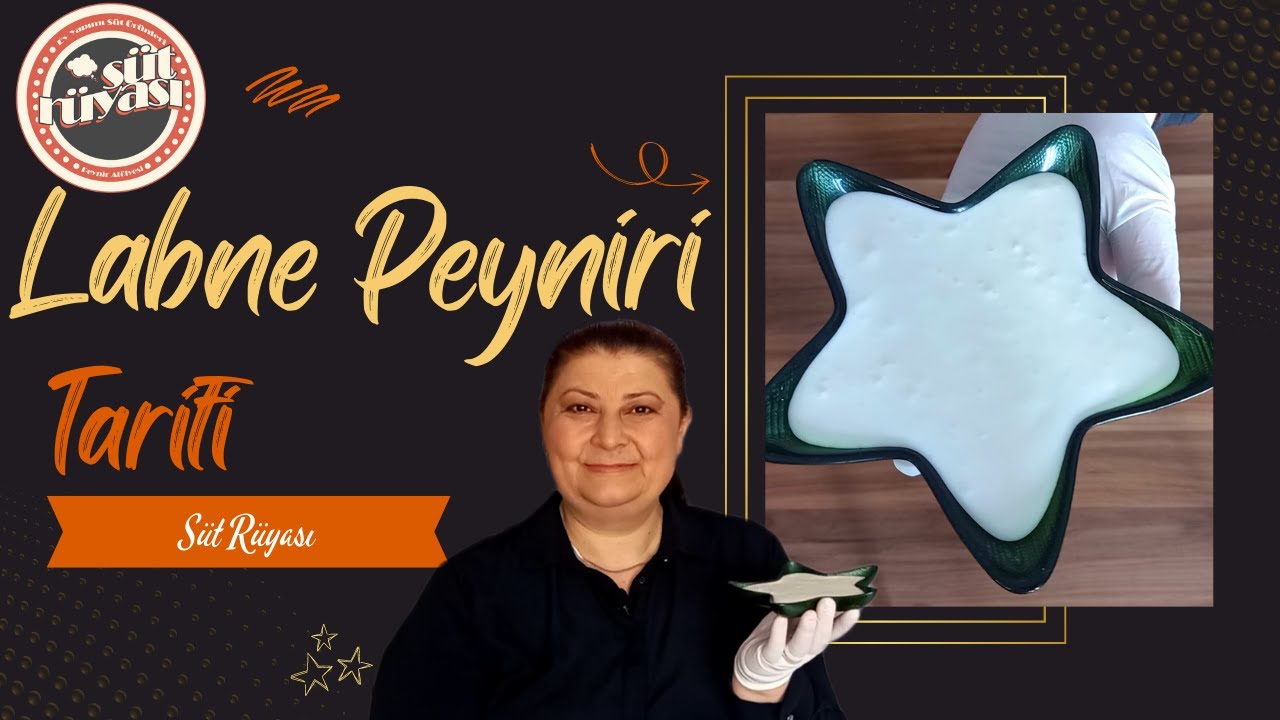 Labne Peyniri Evde Nasıl Yapılır? | Evde Labne Peyniri Yapımı | Vejetaryen peynir