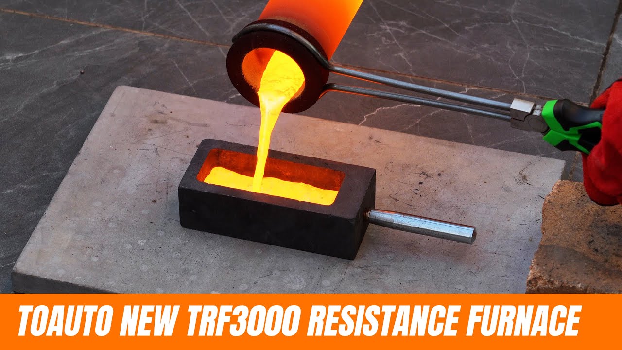 New ToAuto Electronic Metal Melting Furnace - Faster Melting Speed - Melting Copper and Aluminum