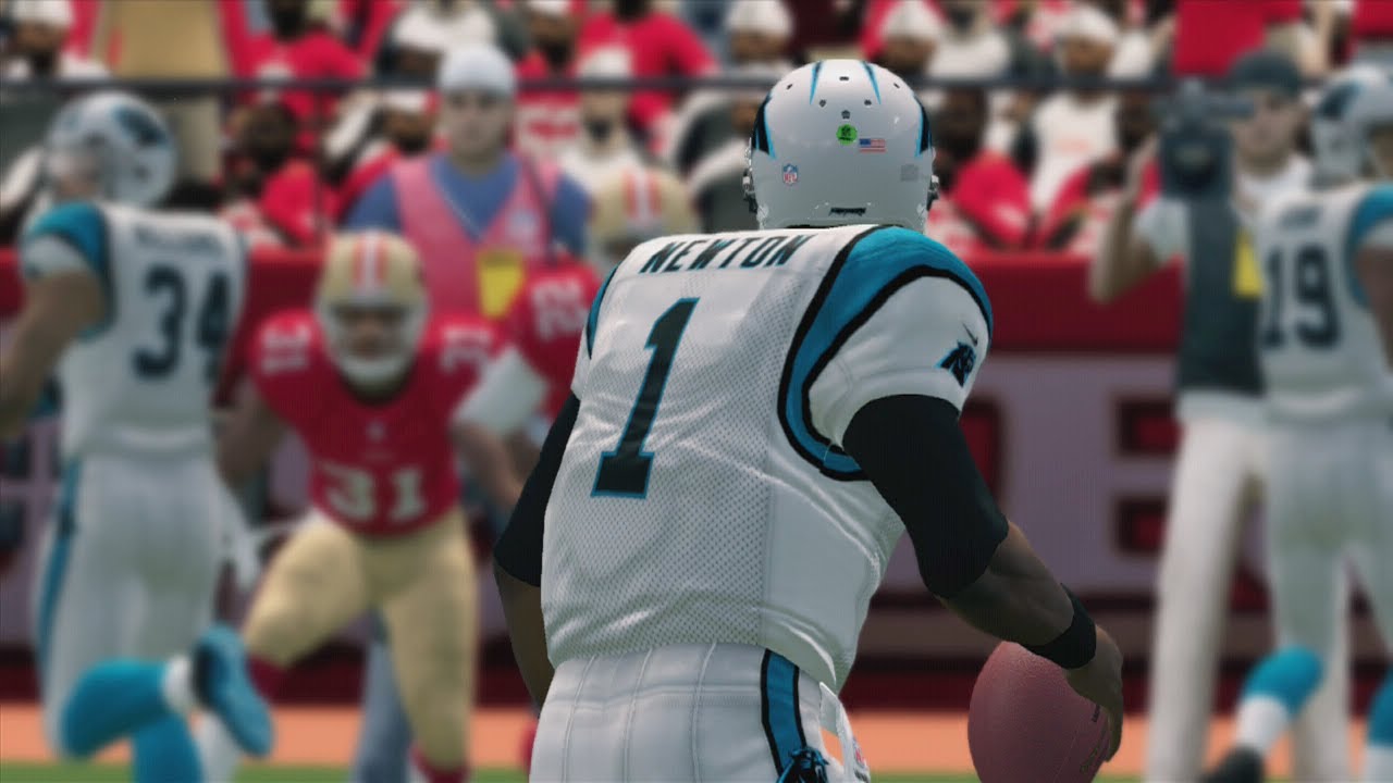 Cam Newton Leads Ground and Pound Game into Candlestick Park vs 49ers - Madden 25 Online Gameplay