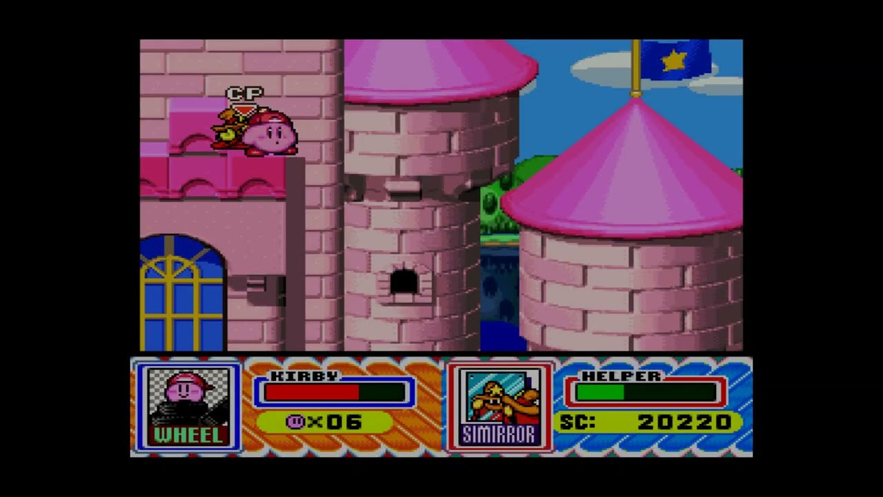 kirby super star snes gameplay