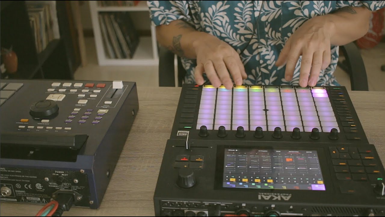 Boombap Beat on the Akai Force - sampled beat