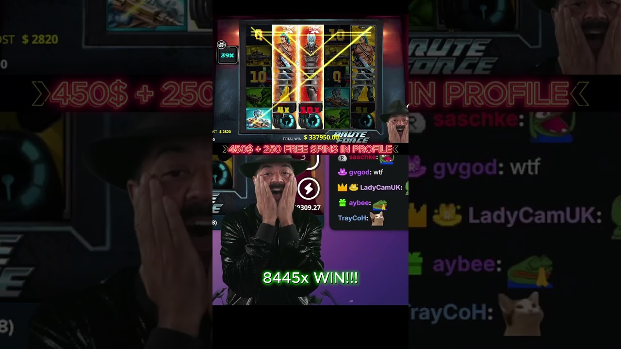 8445x MAX WIN IN BRUTE FORCE & ROSHTEIN 