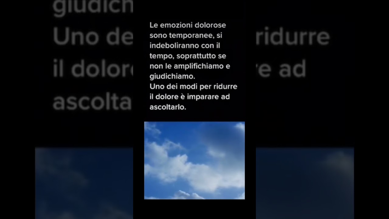 DOLORE EMOTIVO #emozioni #dolorecronico #psicologia #salutementale #mindfulness