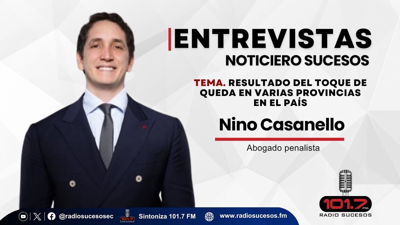 Entrevista  Nino Casanello Abogado penalista