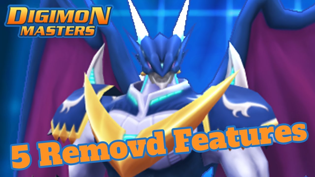 DMO 5 Cool Features That got Removed from the game - Digimon Masters Online GDMO