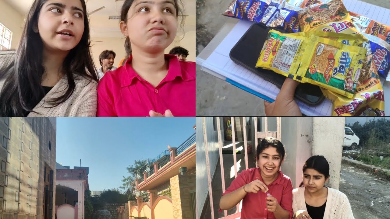 Daily vlog 🤌/assignment chek krwai😬/school k time ki chiji khai 😁