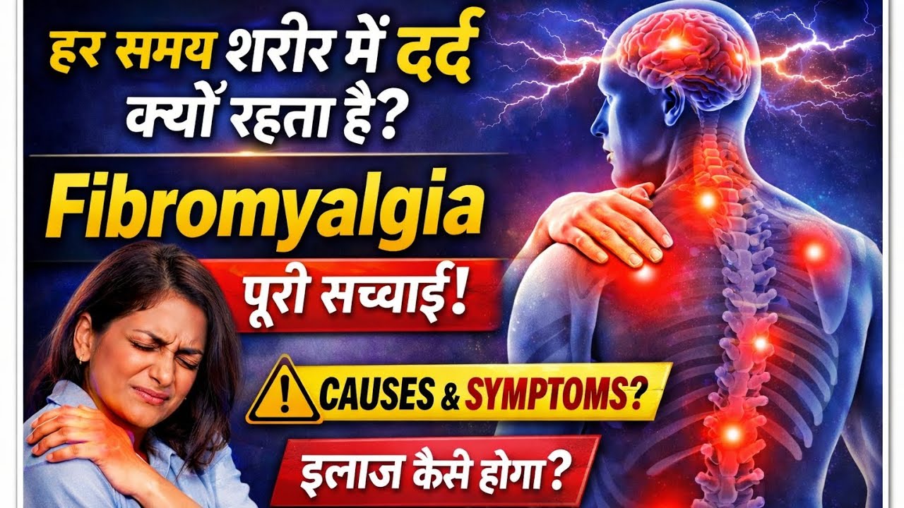 फाइब्रोमायल्जिया क्या है? पूरे शरीर के दर्द का असली कारण | Symptoms & Treatment