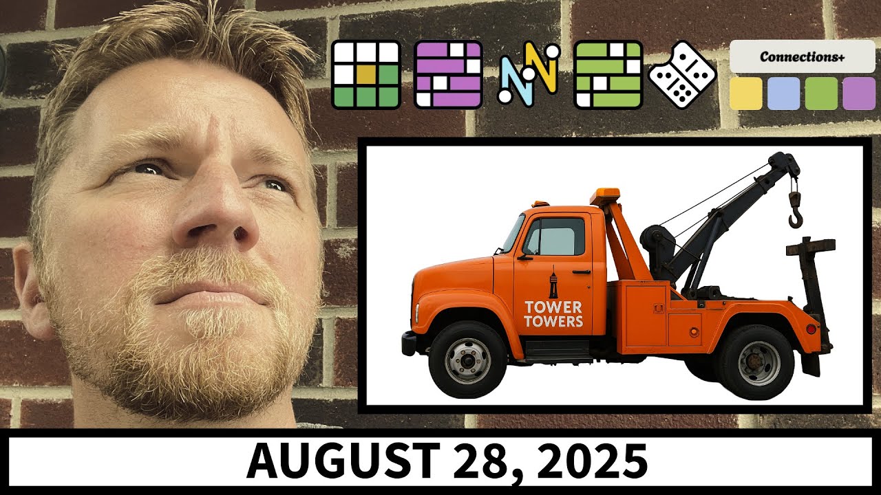 Adam Plays the NYT Games and Custom Connections for August 28