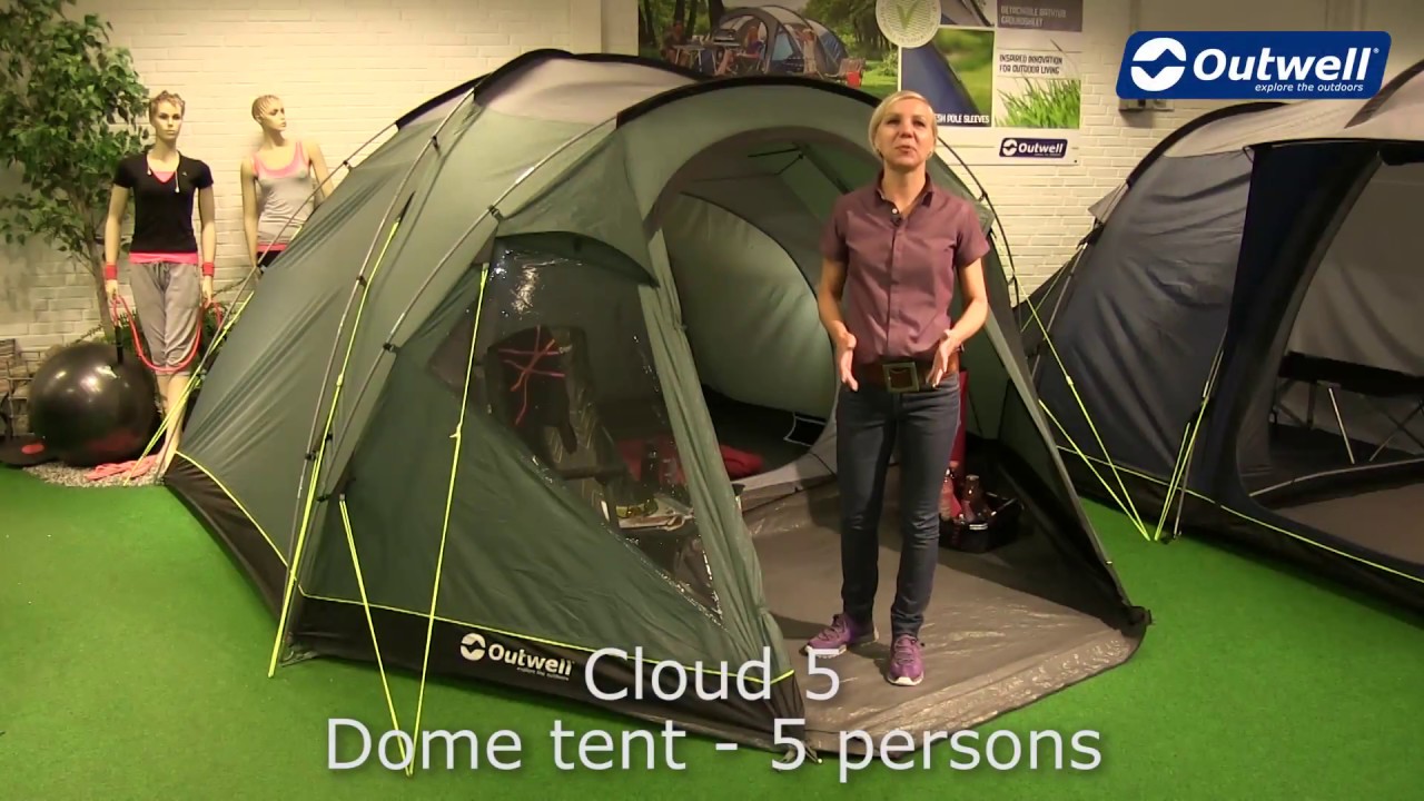 Outwell Cloud 5 Tent | Innovative Family Camping