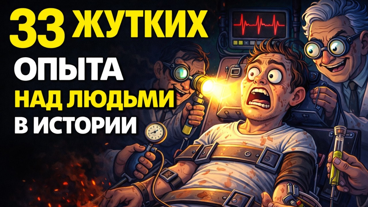 33 Факта О Самых Страшных Экспериментах Над Людьми, О Которых Молчали