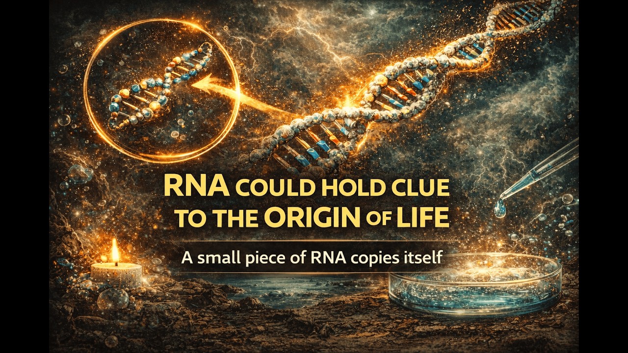 Self Replicating RNA (QT45) Explained | Origin of Life Theory | Miller Urey Experiment