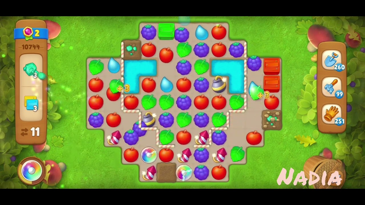 Gardenscapes Level 10744🥀. No Boosters used