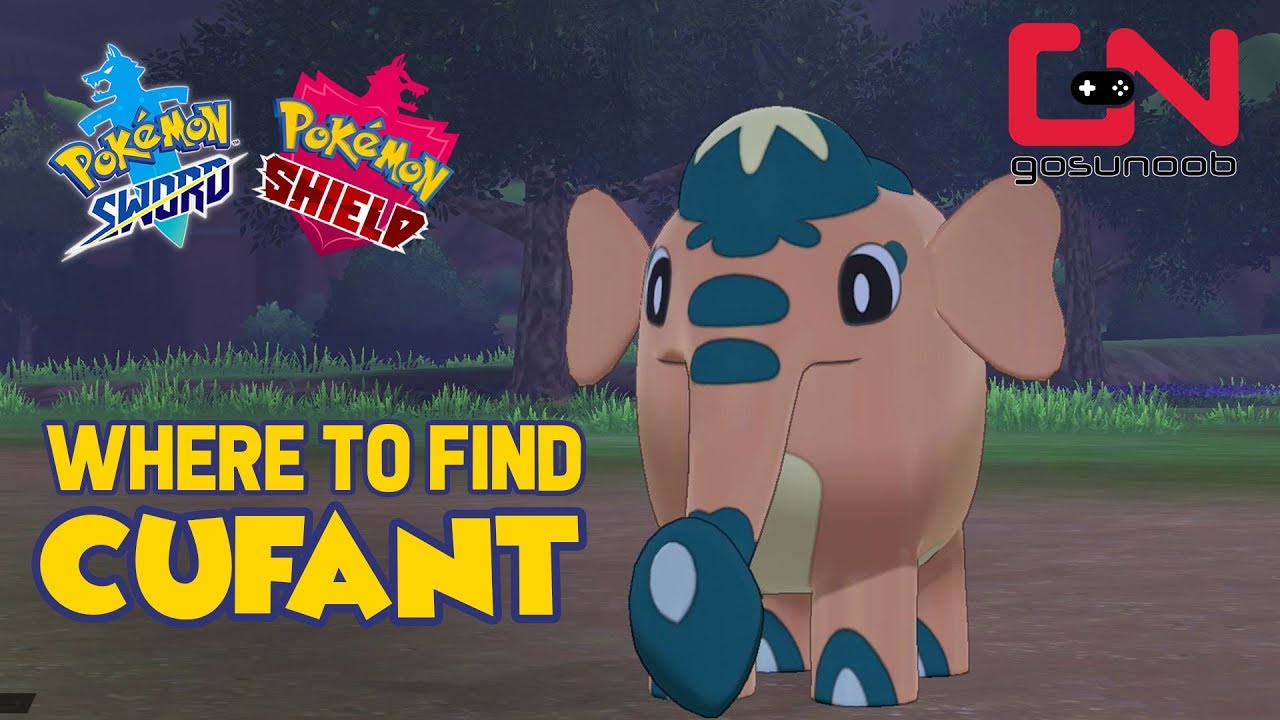 Where to find Cufant - Pokemon Sword and Shield