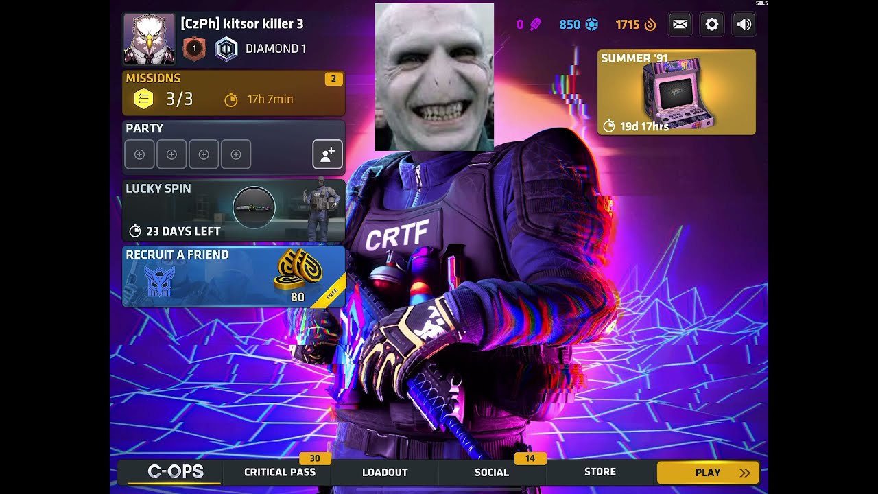 Critical pass 27 + case opening (Critical ops)