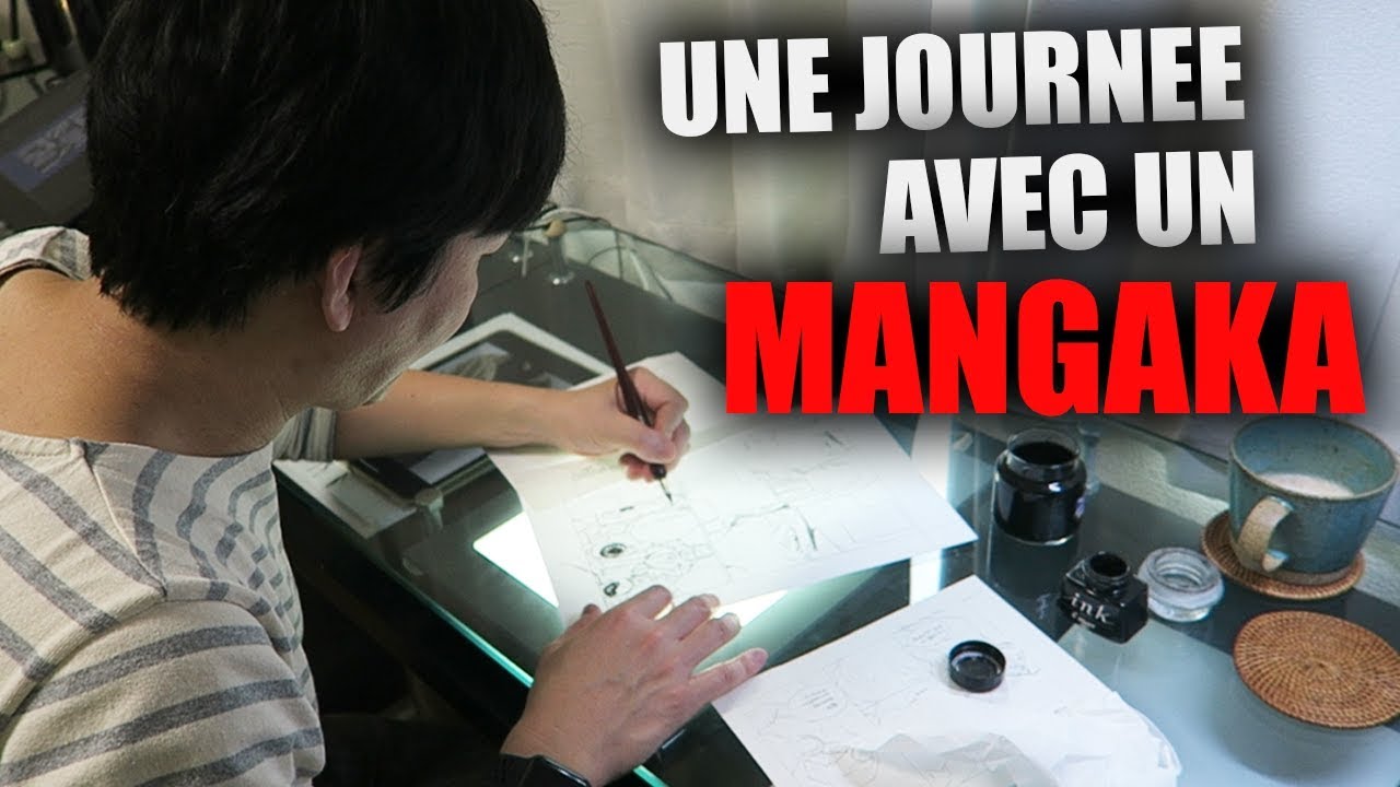 UNE JOURNEE AVEC UN MANGAKA