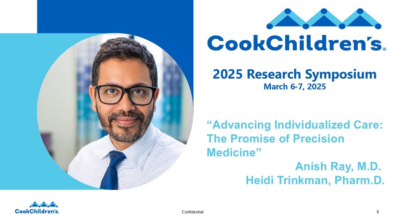 CCHCS Research Symposium 2025 - The Promise of Precision Medicine | Cook Children's Research
