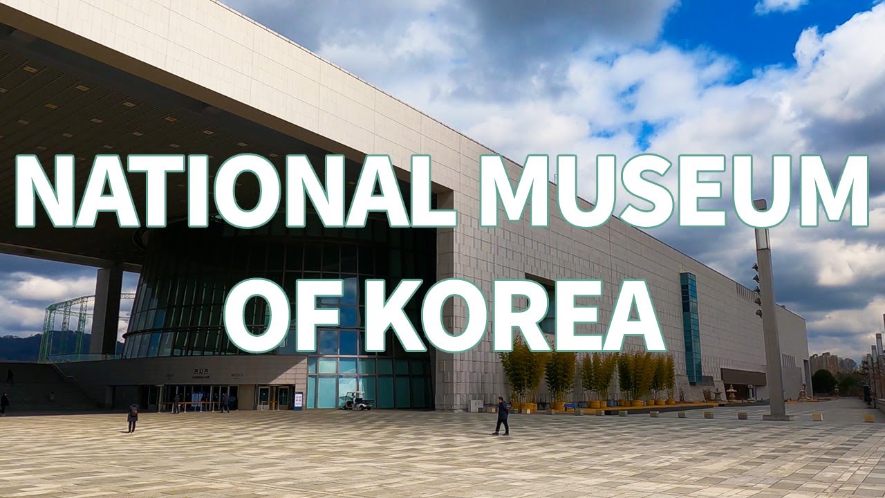 [4K] National Museum of Korea Inside Video Tour Walk 국립중앙박물관 내부 견학 촬영