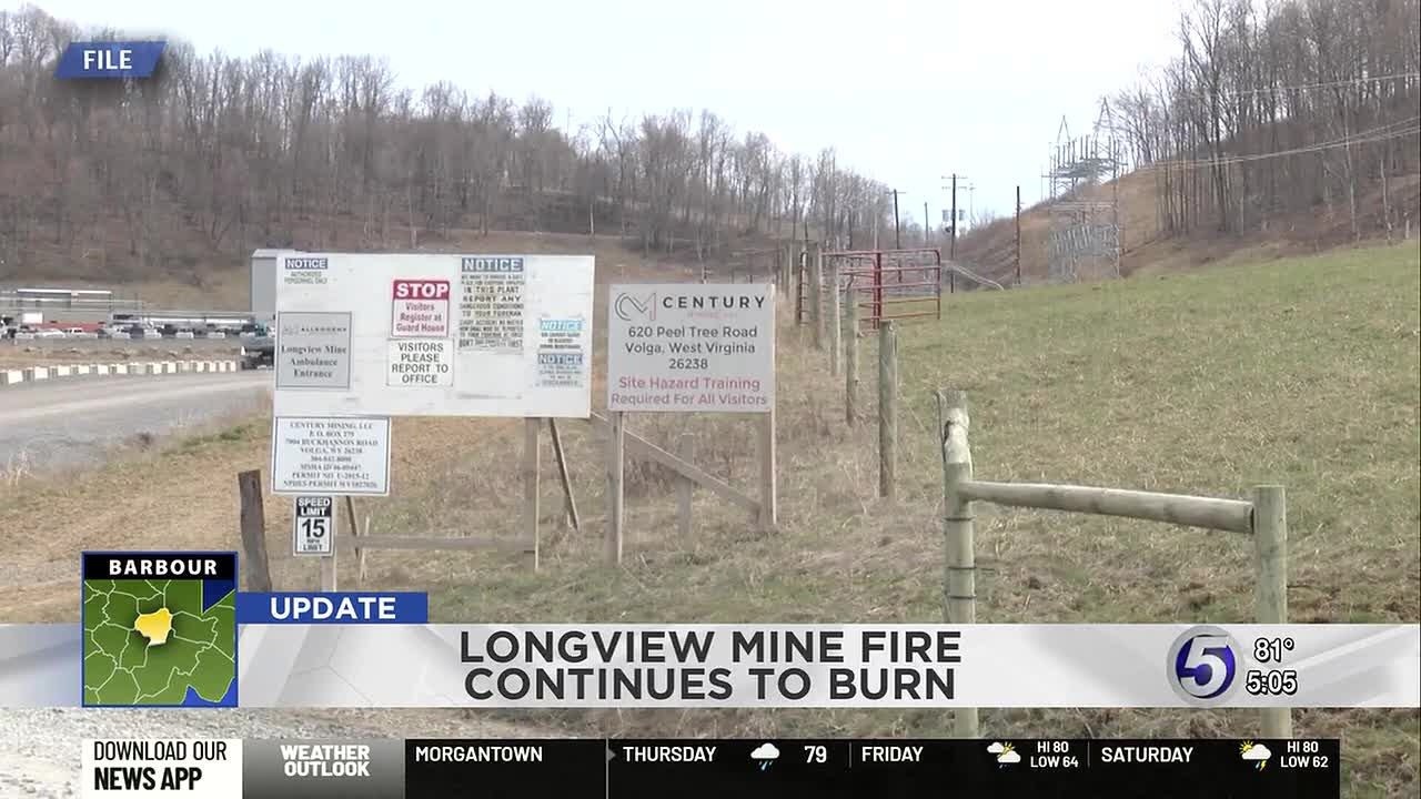 UPDATE: Mine fire continues to burn in Barbour County
