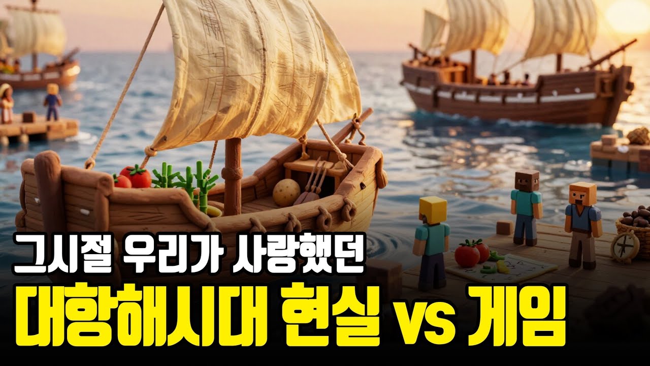 그 시절 우리가 사랑했던 대항해시대 게임과 현실의 차이