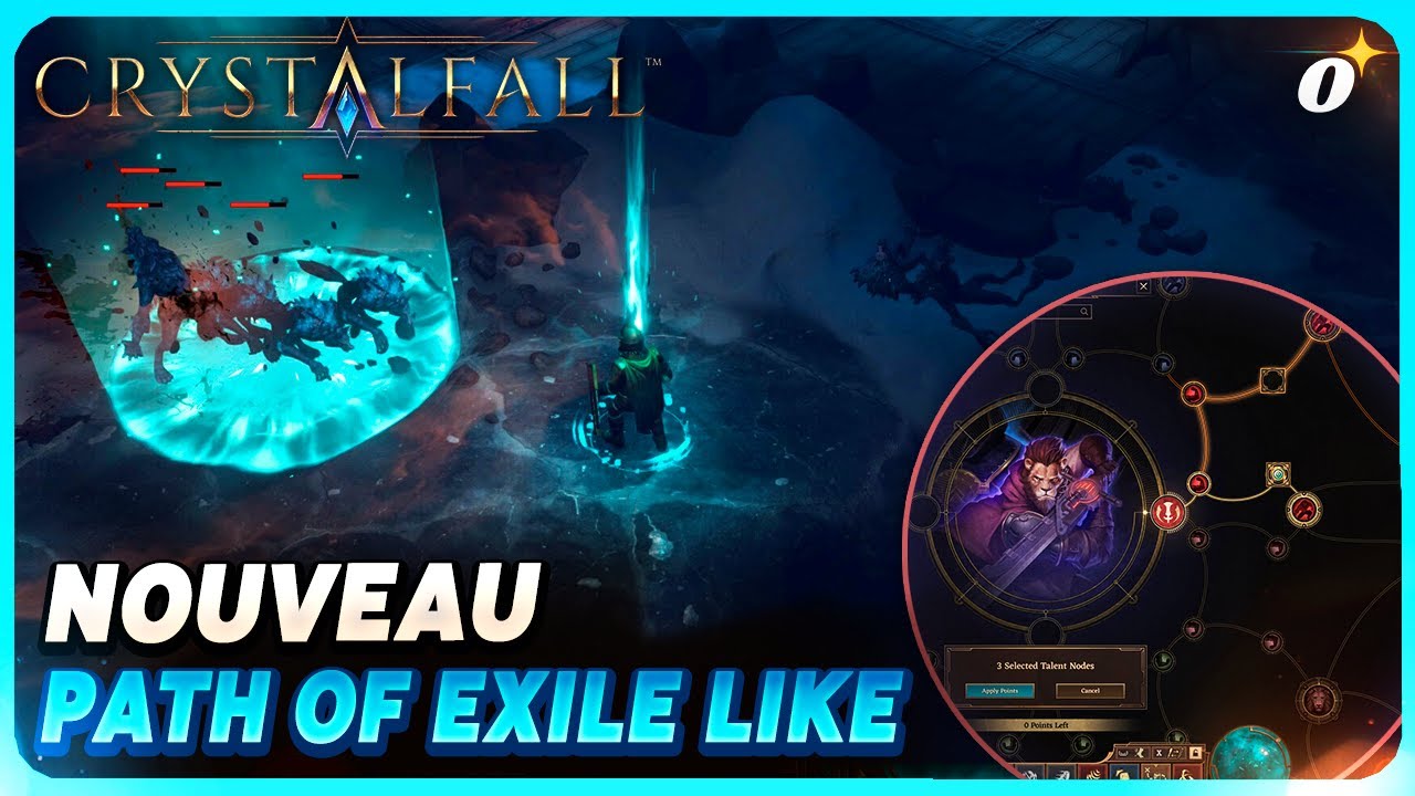 Un nouveau POE-like pour d&eacute;but 2026 💎 Crystalfall