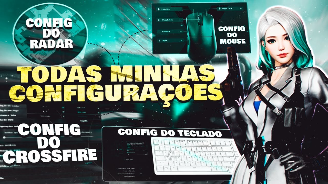 AS MELHORES CONFIGURAÇÕES PARA JOGAR CROSSFIRE 😱