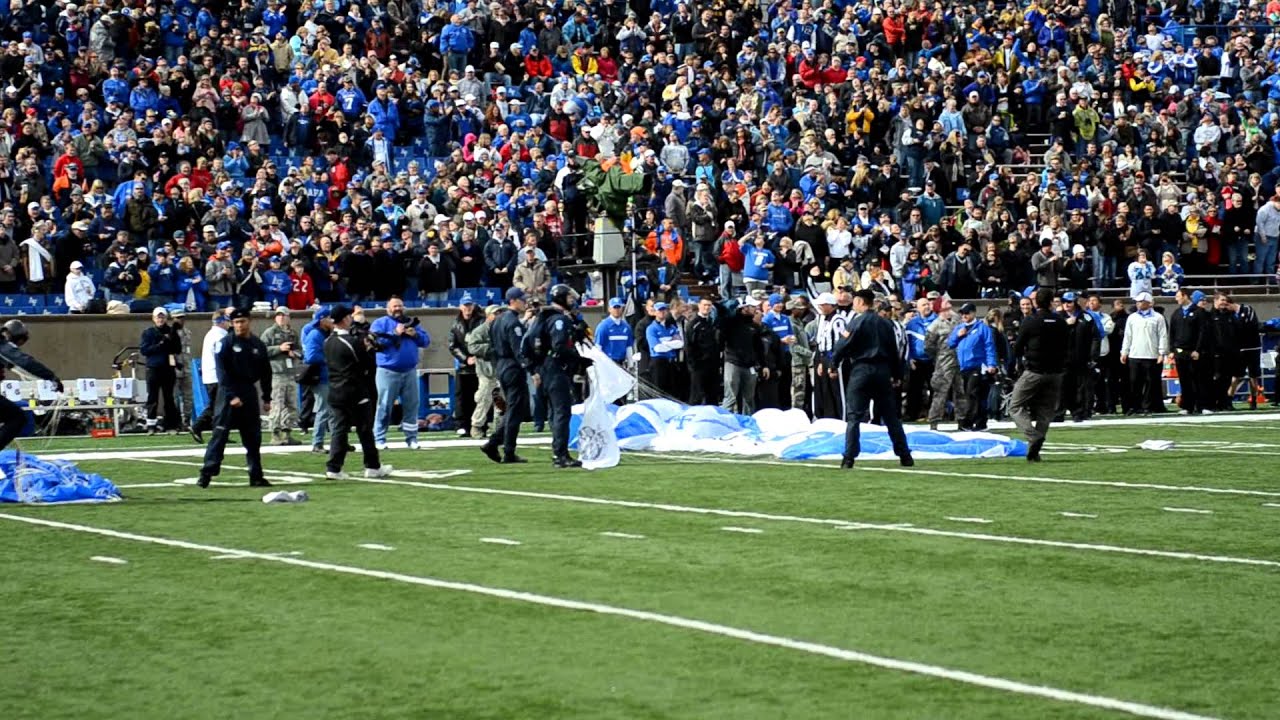 Wings of Blue Pregame Action