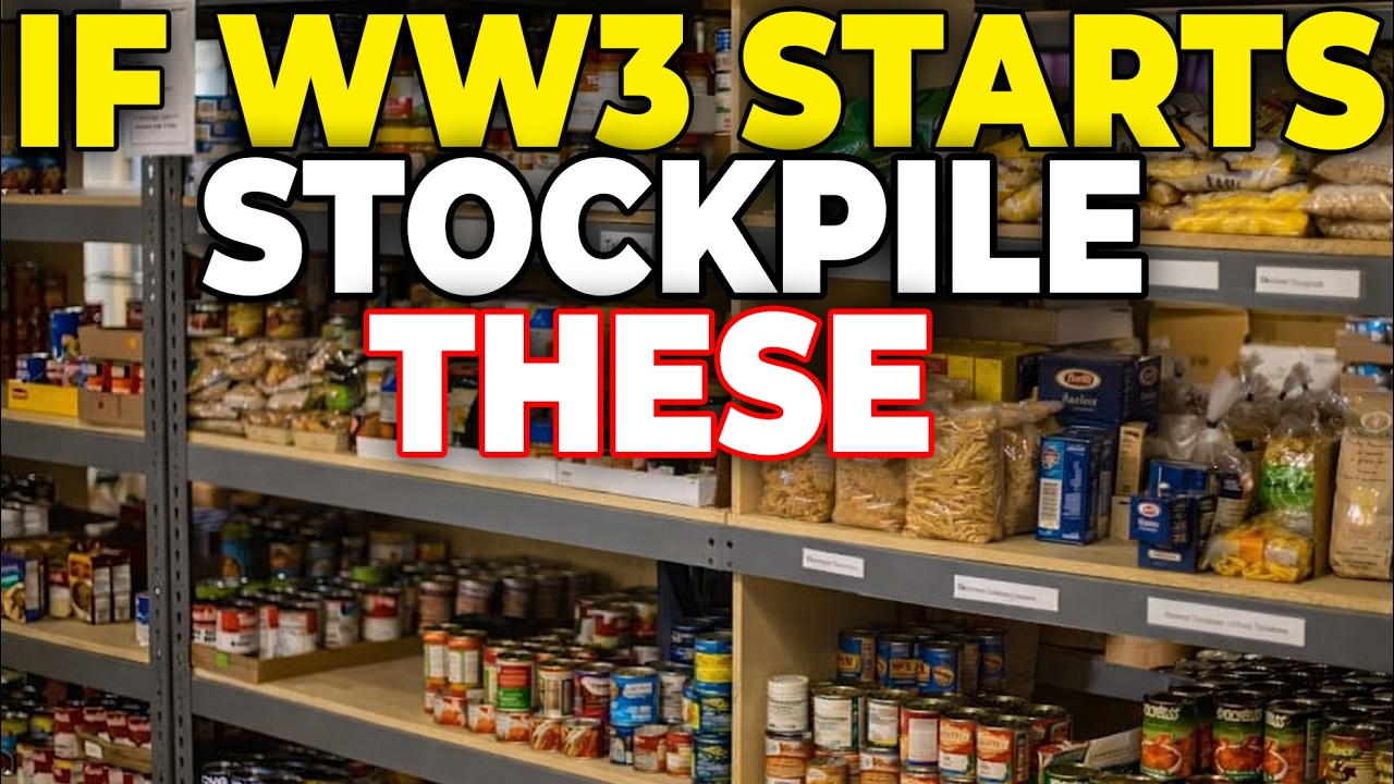 Stockpile These 12 Foods If WW3 Starts (They Never Expire)
