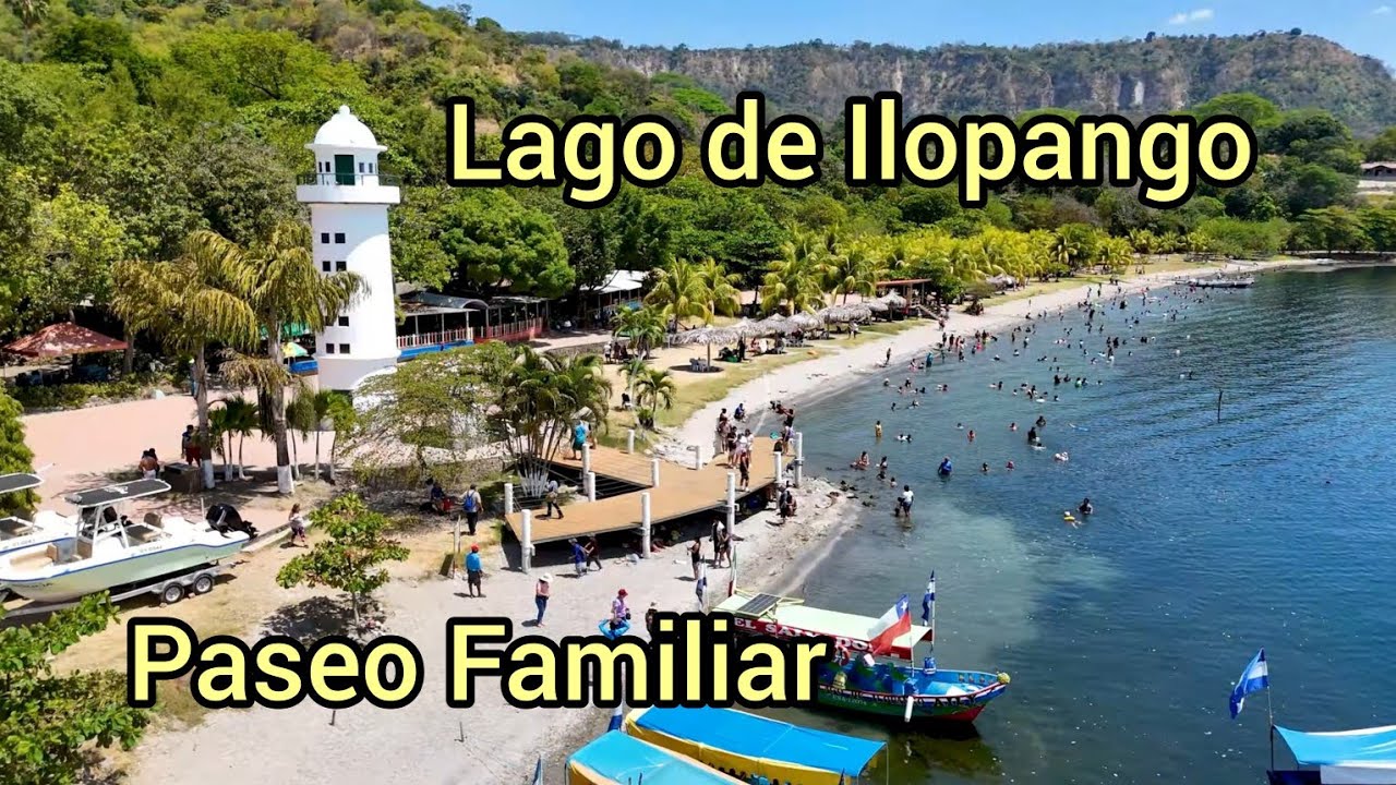 Así Nos Divertimos En EL SALVADOR, Fuímos Al Lago de Ilopango A Celebrar El Cumpleaños de Mi Esposa.