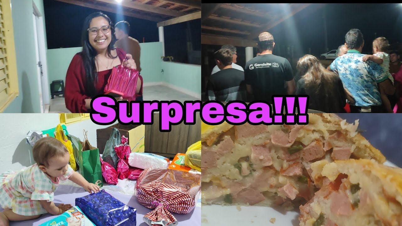 Surpresa para Ana Cecília/Fiz uma baguete topíssima!!!