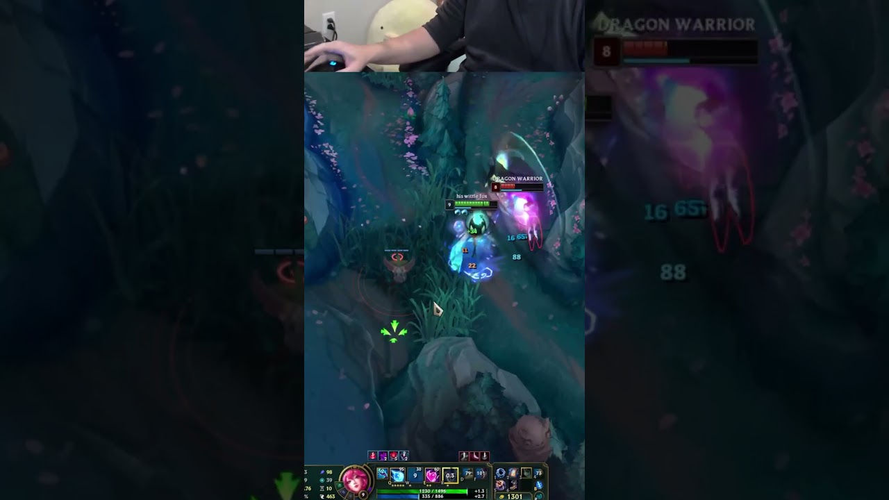HUGE NAMI SPEED BUFF #leagueoflegends #ahri #legitkorea