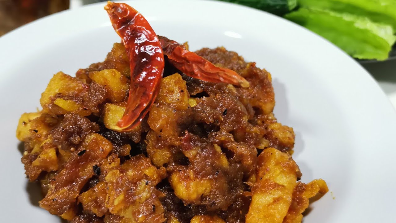 น้ำพริกเผากากหมูคีโต/Pork​ cracking​ chili​ paste​(keto)​