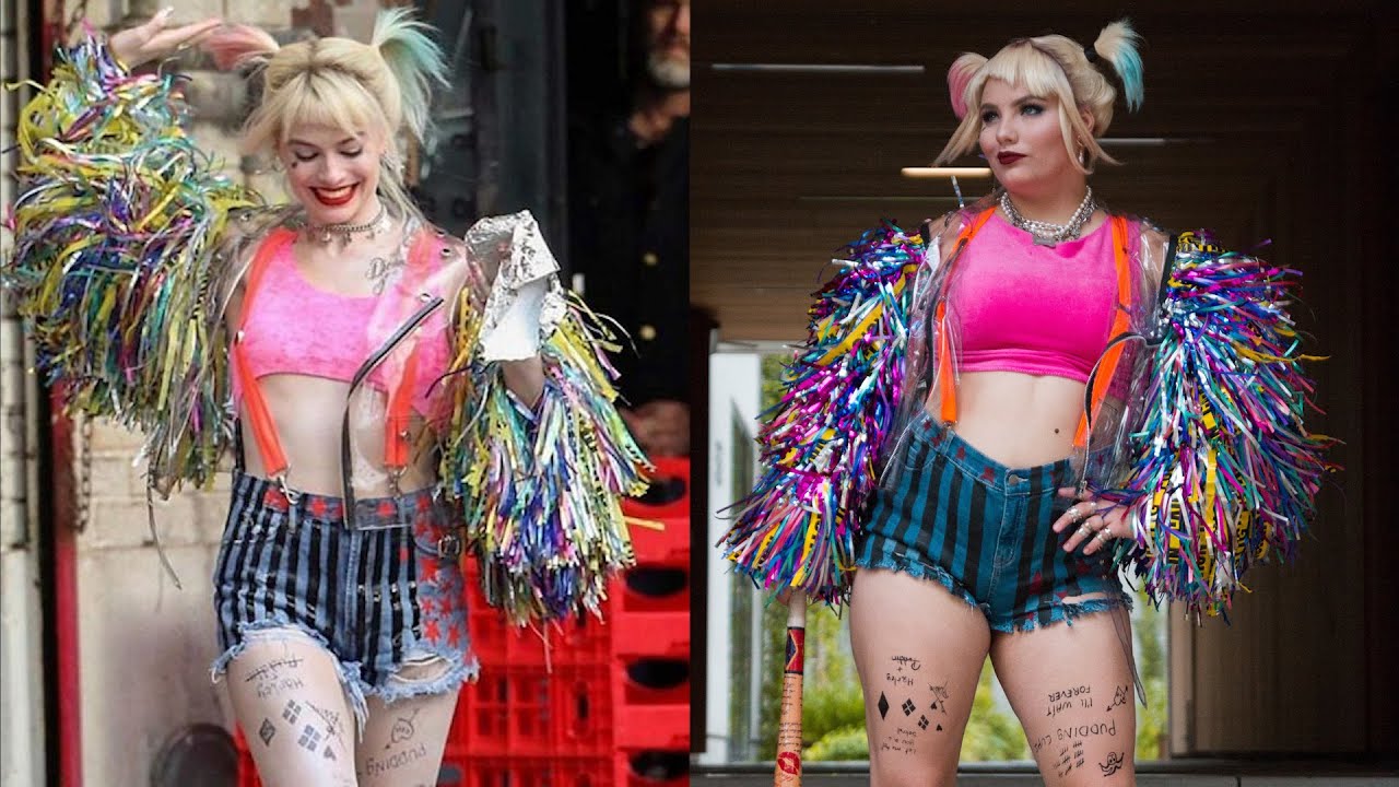 How to make DIY Harley Quinn Cosplay from Birds of Prey ft. Nordballe