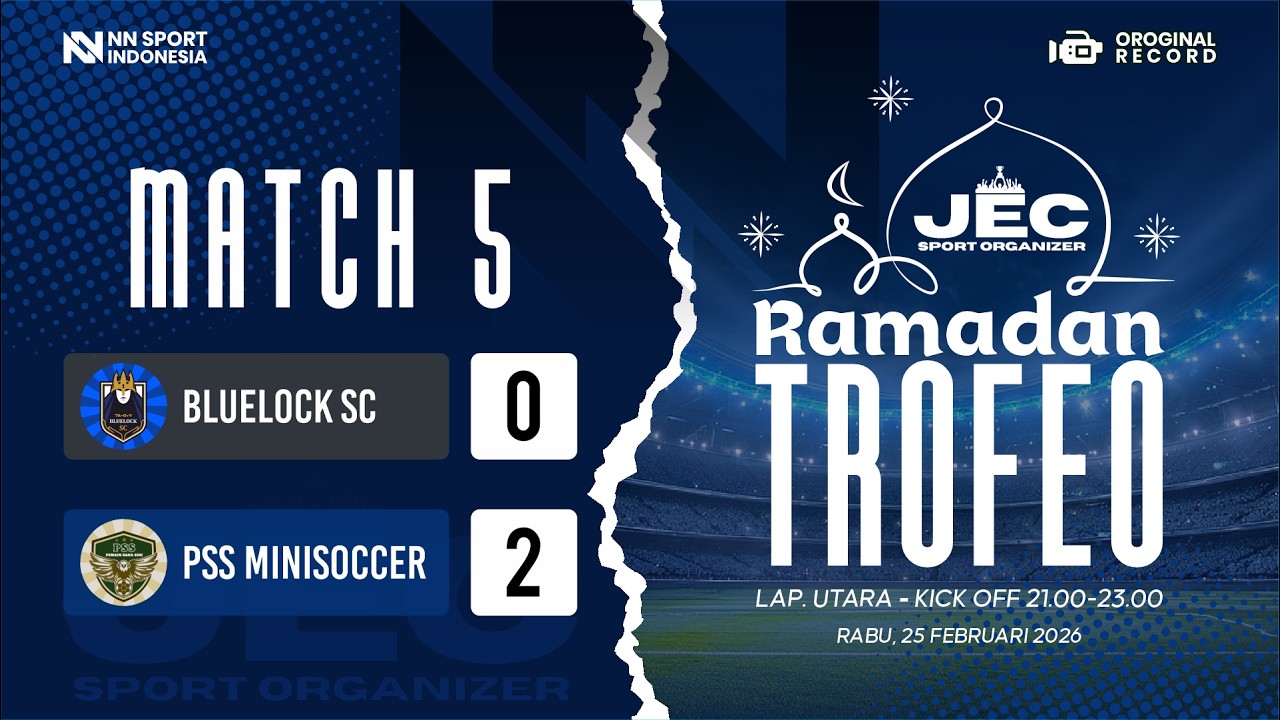 MATCH 5 - BLUELOCK SC vs PSS MINISOCCER (0-2) | RABU, 25 FEB 2006 - ORIGINAL RECORD