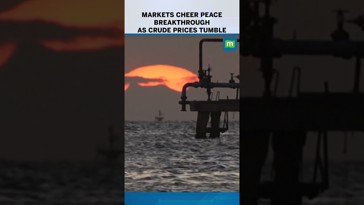 Oil prices tumble over 4% after US-Iran peace deal eases supply fears in Strait of Hormuz