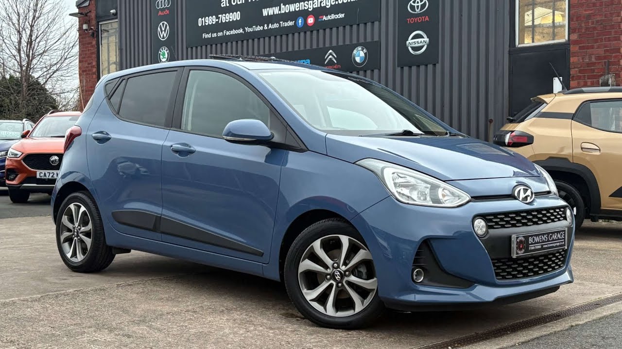 2018 (18) Hyundai I10 Premium SE 1.2 5-дверный, цвет 