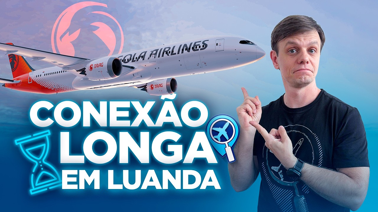 Como &eacute; voar com a TAAG: Boeing 787-10 com conex&atilde;o longa em Luanda